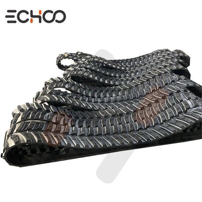 Rubber Track 50G Natural Rubber for Mini Digger Undercarriage Equipment Parts